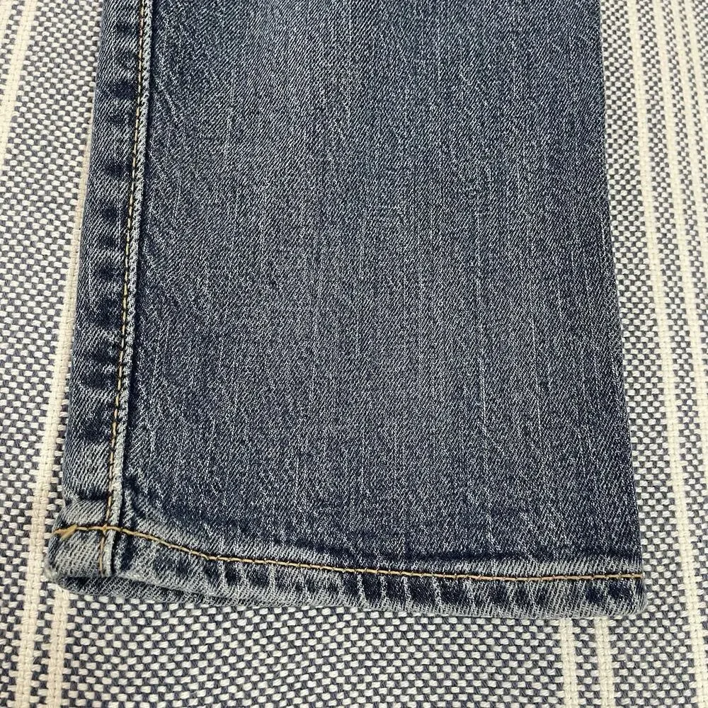 Levis 512 Premium Jeans Mens 32x32 Blue Slim Tapered Stretch Denim